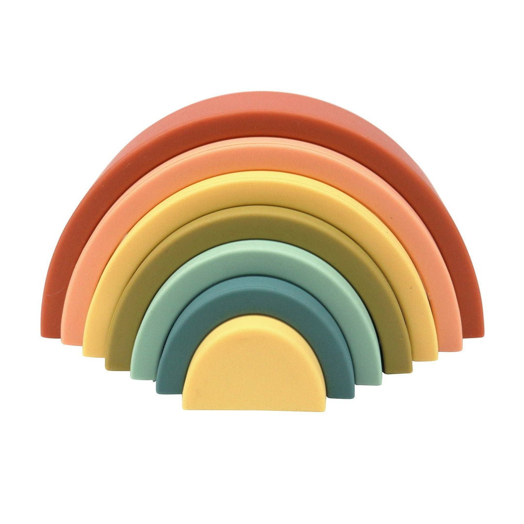 Silicone Rainbow Stacker | Cherry