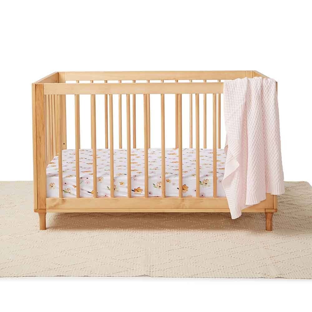 Poppy Fitted Cot Sheet