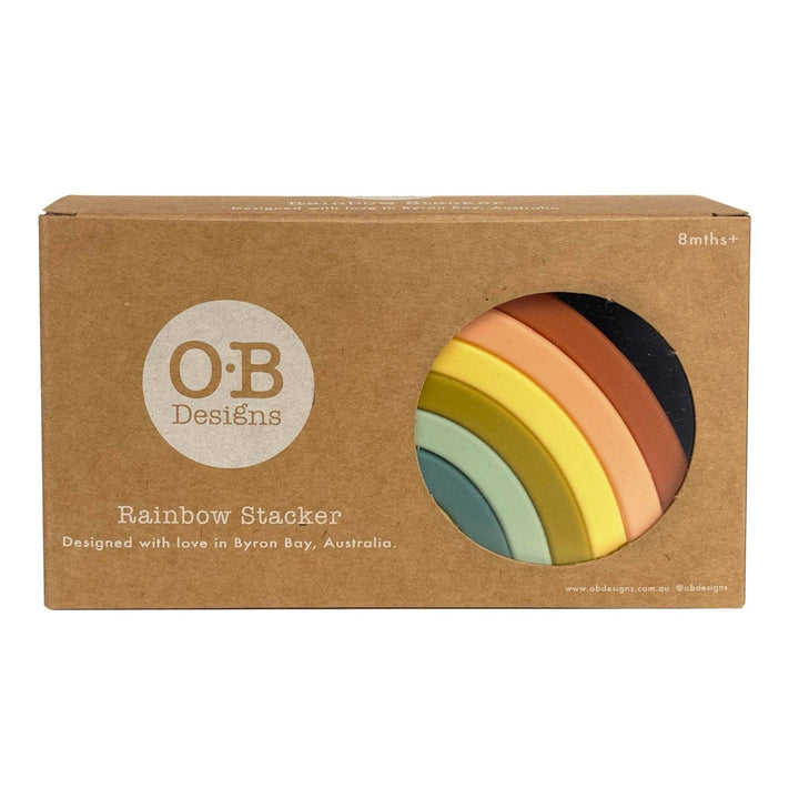 Silicone Rainbow Stacker | Cherry