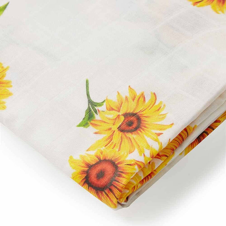 Sunflower Organic Muslin Wrap