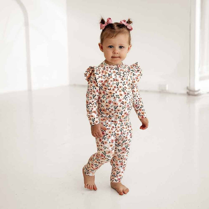 Spring Floral Organic Growsuit