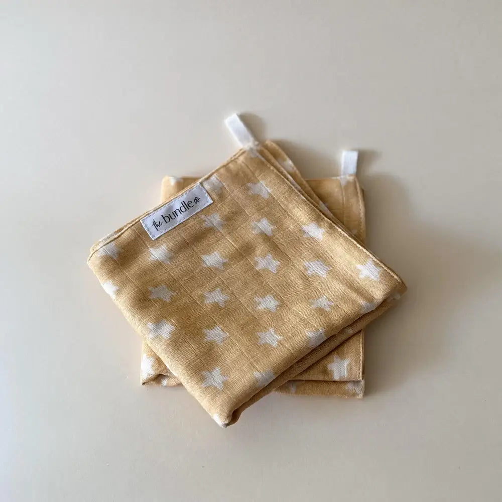 Galaxy wash cloth set of 2 - 70% bamboo + 30% cotton