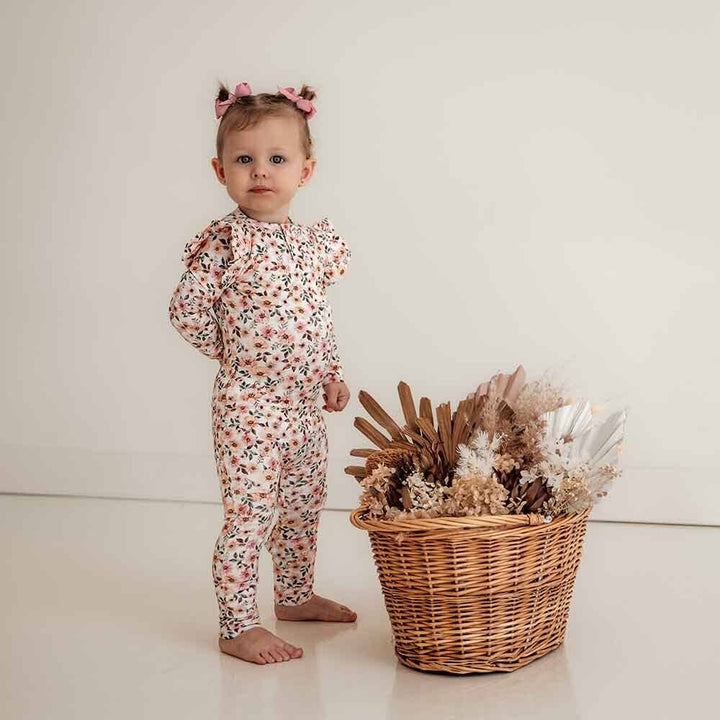 Spring Floral Organic Growsuit