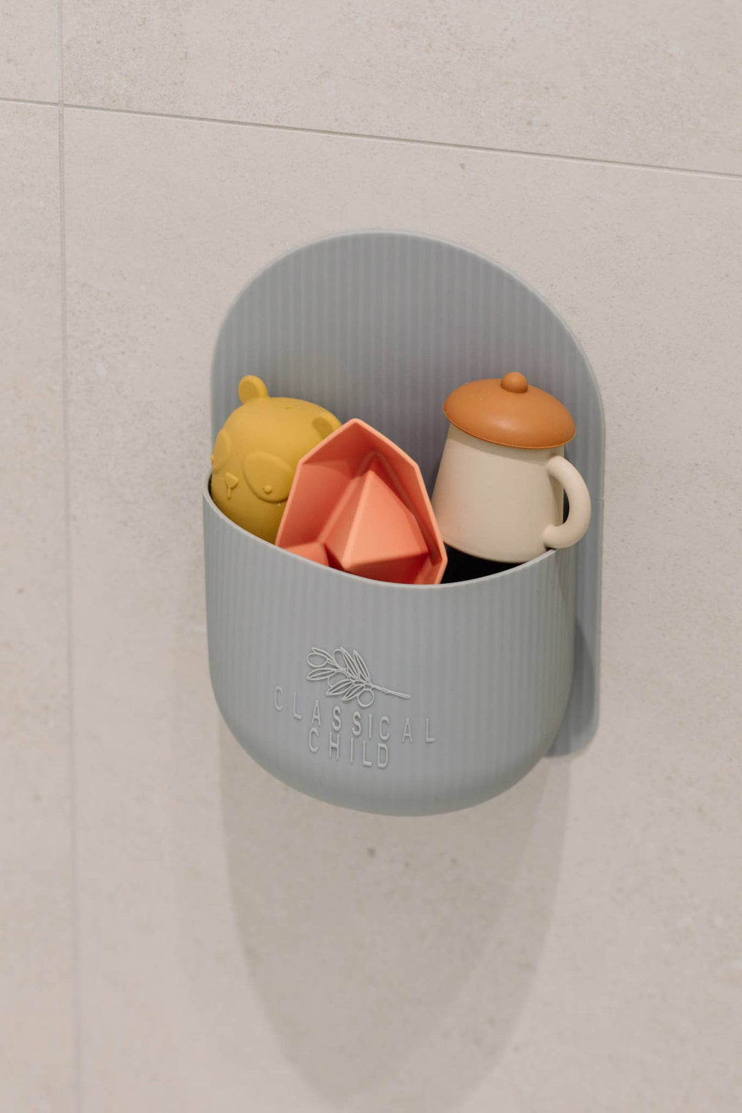 Bath Toy Caddy Grey