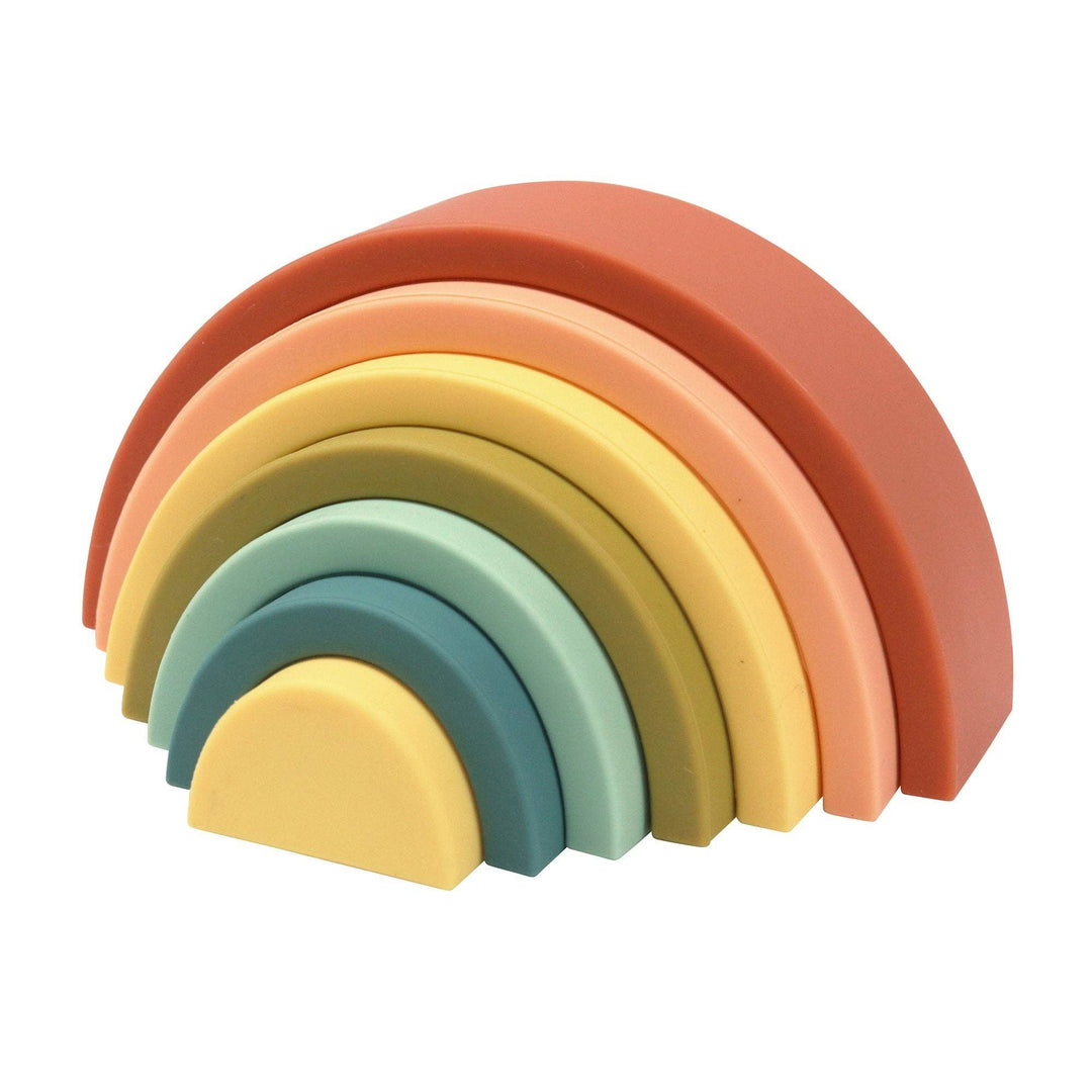 Silicone Rainbow Stacker | Cherry