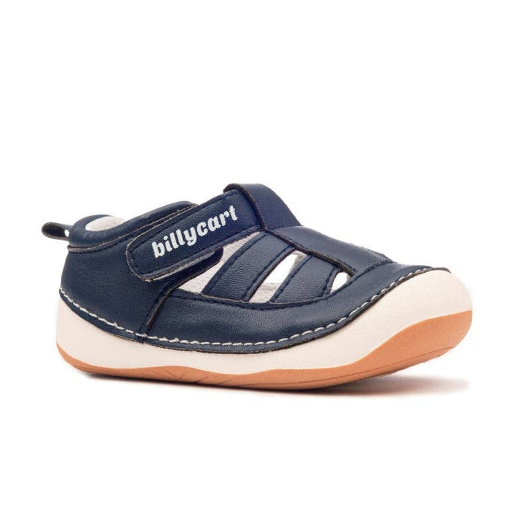 Taylor Navy Blue Unisex Baby and Toddler Sandals