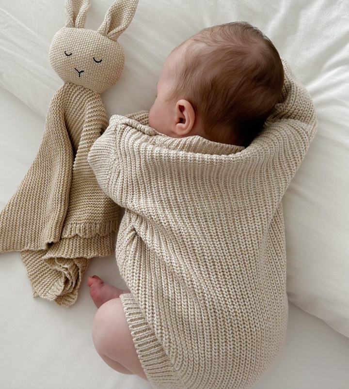 Organic Cotton Chunky Knit Romper