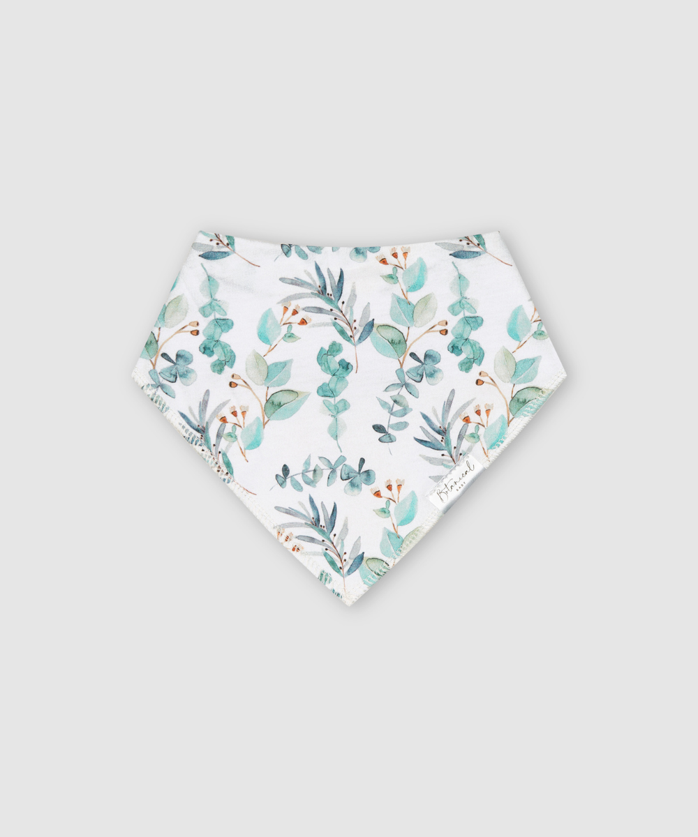 Terry Cloth Bib in Soft Foliage