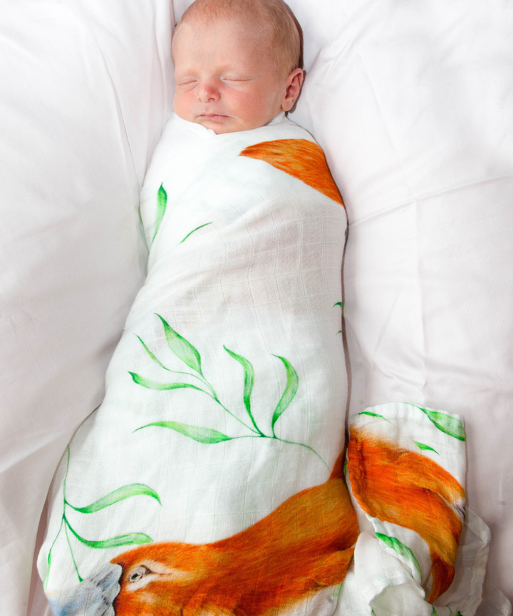 Swaddle Blanket in Platypus