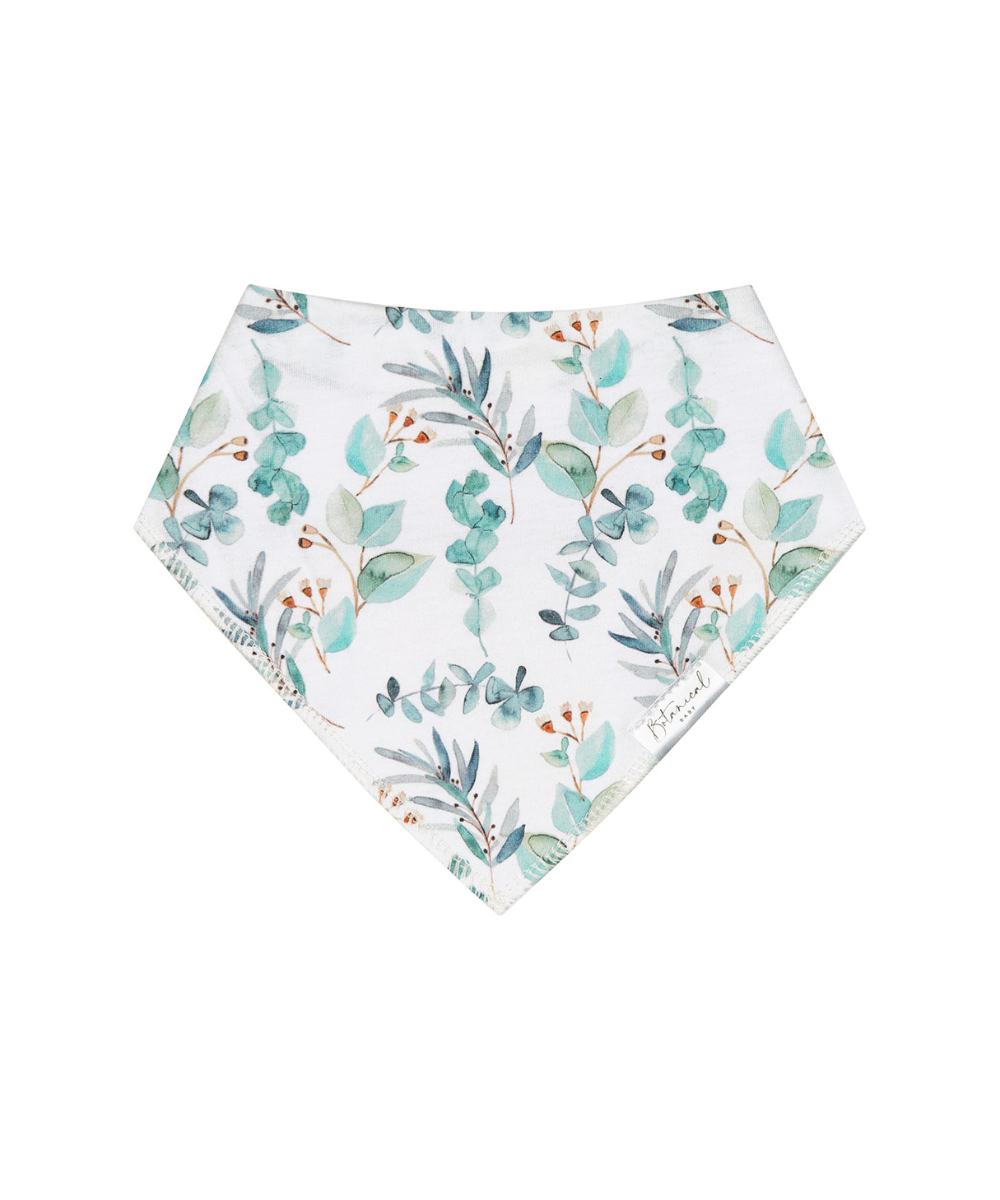 Terry Cloth Bib in Soft Foliage