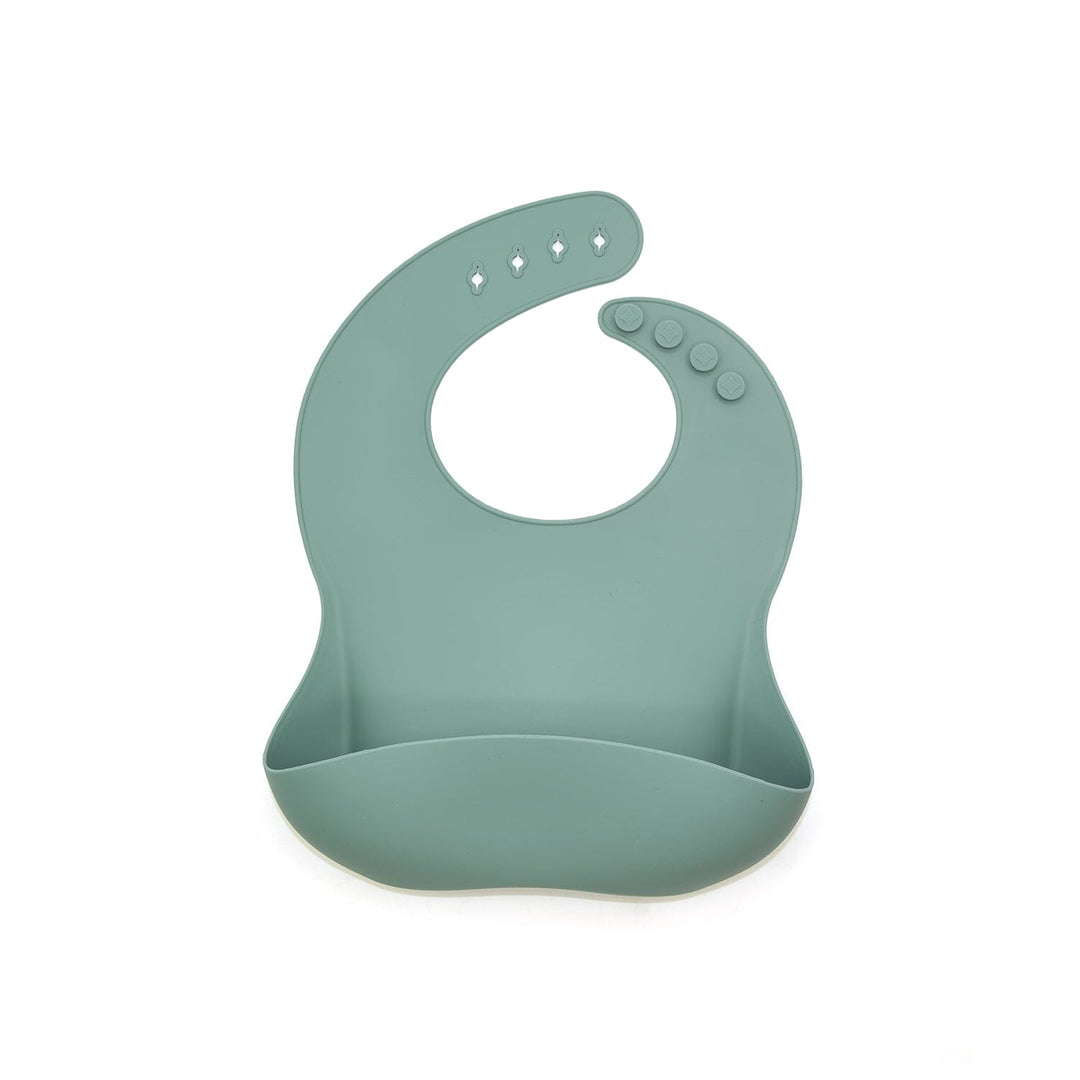 Silicone Bibs in 6 Assorted Colors