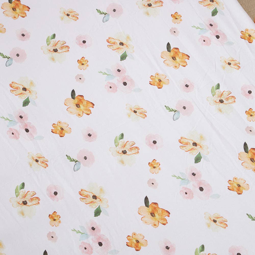 Poppy Fitted Cot Sheet