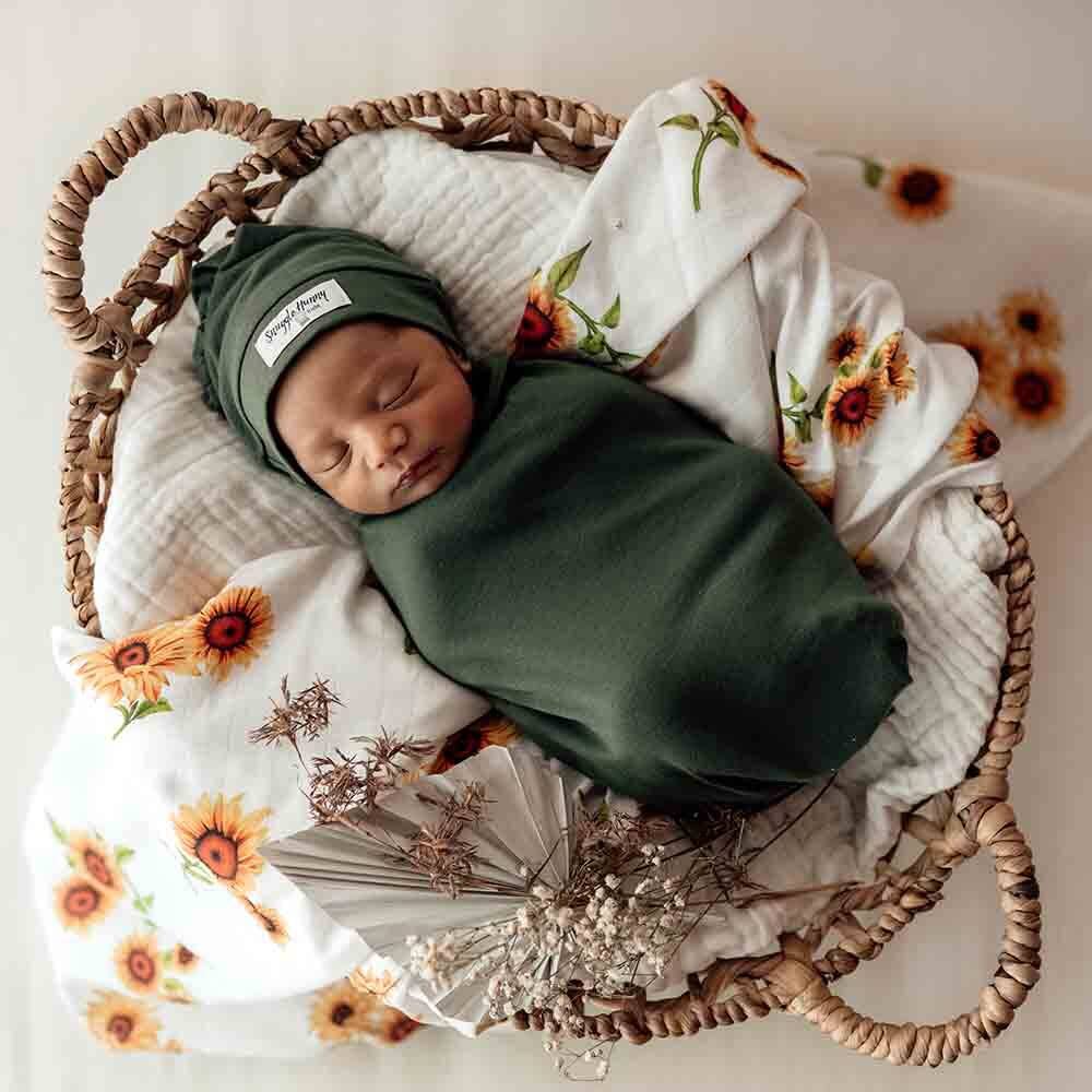 Sunflower Organic Muslin Wrap