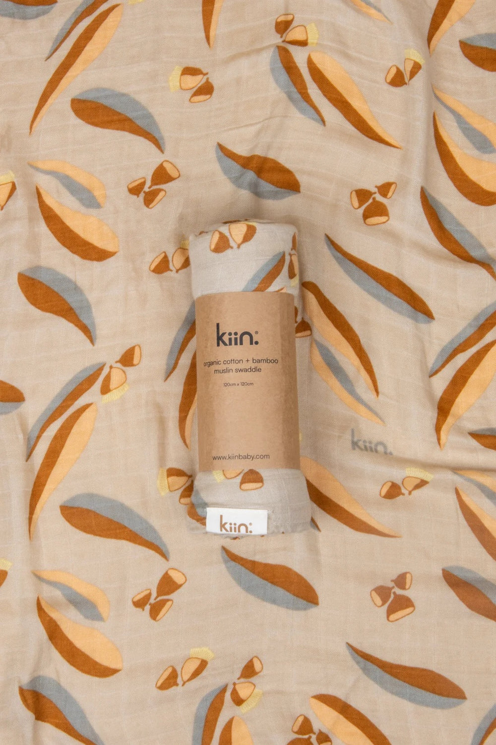 Kiin Baby Organic Bamboo Cotton Swaddle