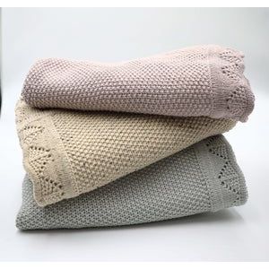 Cotton Knit Blanket