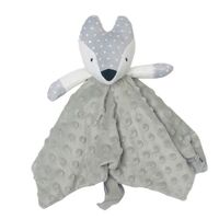 Cute Fox Baby comforter & rattle