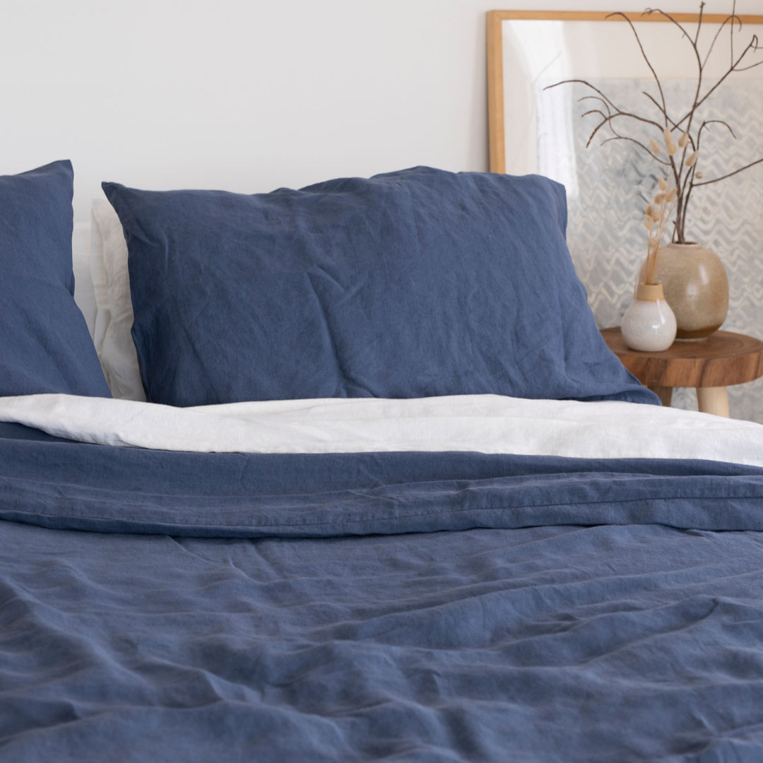 100% Pure Flax Linen Duvet Cover & pillow cases - 25% OFF!