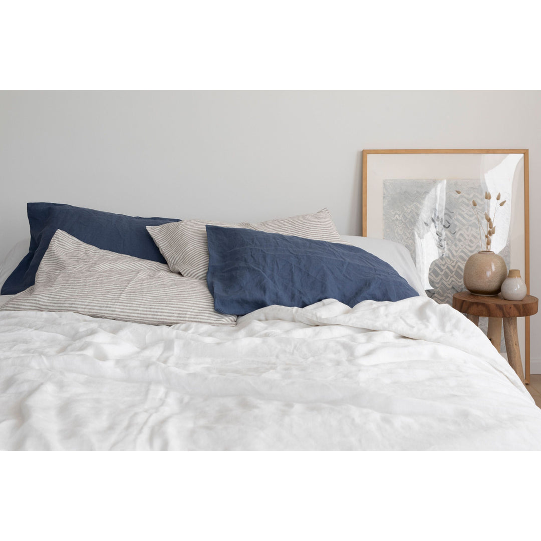 100% Pure Flax Linen Duvet Cover & pillow cases - 25% OFF!